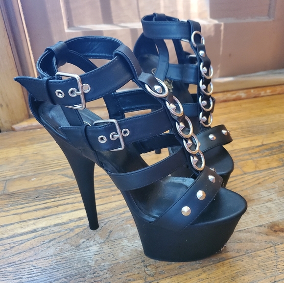 Custom Glitter Pleaser Platfodm US 11 - Picture 2 of 4